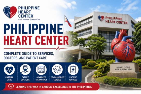 Philippine Heart Center building and services